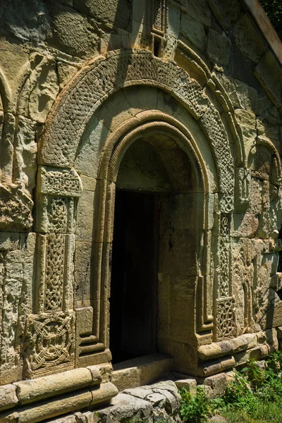 Famoso Monumento Arquitectónico Ortodoxo Complejo Monasterio Medieval Rkoni Zona Kartli — Foto de Stock