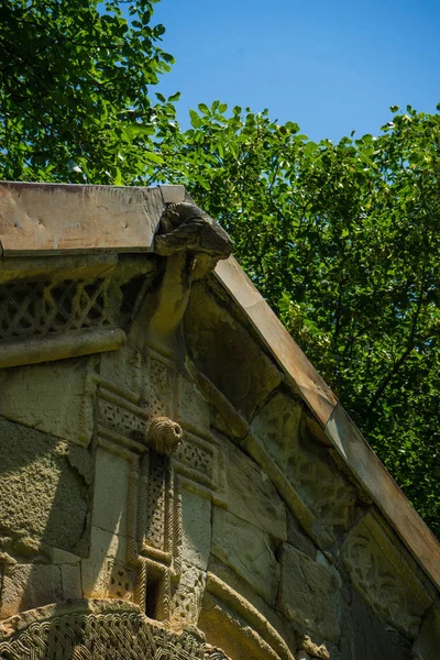Beroemde Architecturale Bezienswaardigheid Orthodoxe Middeleeuwse Klooster Complexe Rkoni Georgië Gebied — Stockfoto
