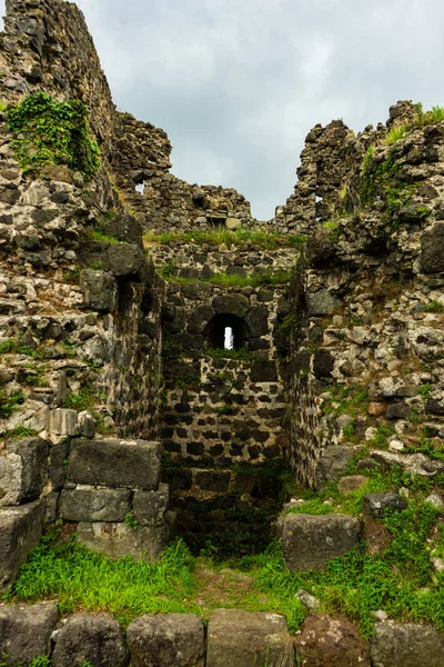 Gonio Gruzja Lipca 2018 Starożytnej Rzymskiej Fortecy Gonio Wybrzeże Asparos — Zdjęcie stockowe