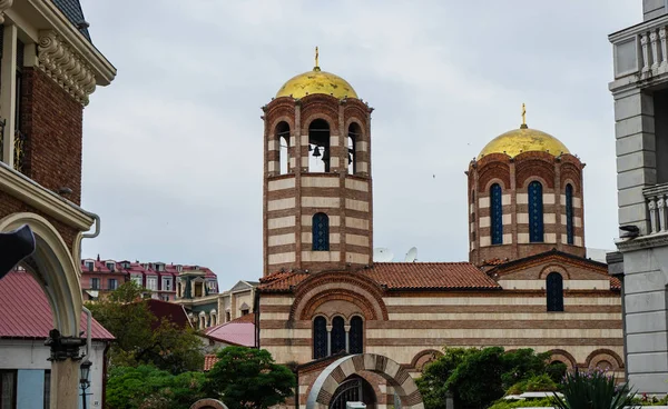 Batumi Gürcistan Temmuz 2018 Batum Limanı Yakınlarındaki Ünlü Batum Meydanı — Stok fotoğraf