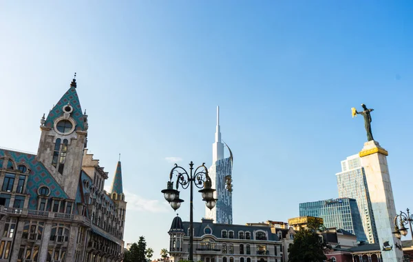 Батуми Аджария Грузия Июля 2018 Здание Европейской Площади Центре Батуми — стоковое фото