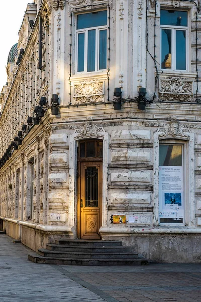 Batumi Adjaria Georgien Juli 2018 Schönes Gebäude Europaplatz Batumi Stadtzentrum — Stockfoto