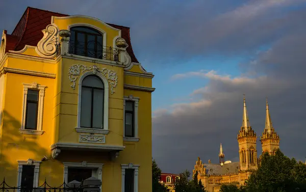 Batumi Adjaria Gruzja Lipca 2018 Piękny Pałac Wybudowany Końcu Lat — Zdjęcie stockowe
