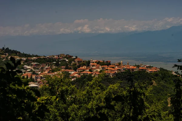 Signagi Kakheti Georgia July 2018 City Love Famous Its Old — Stock Photo, Image