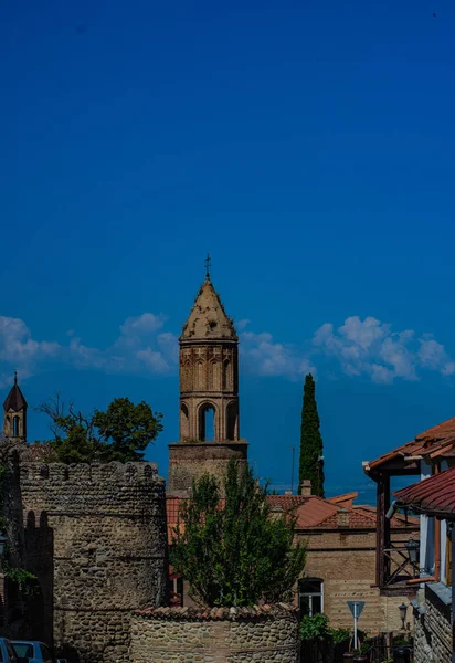 Signagi Kakheti Georgia Julio 2018 Ciudad Del Amor Famosa Por —  Fotos de Stock