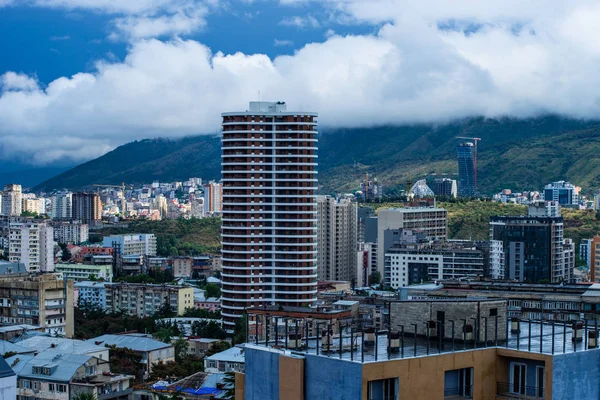 Paisaje Urbano Verano Del Centro Tbilisi Después Lluvia — Foto de Stock