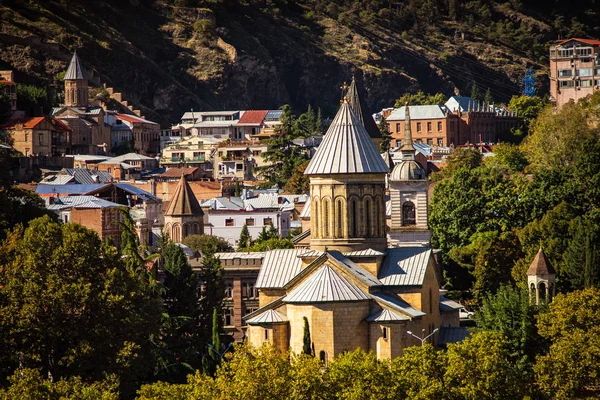 Tbilisi Georgië 2018 Oktober Viering Van Dag Van Stad Georgische — Stockfoto