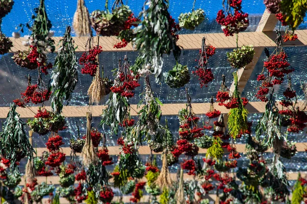 Тиси Грузия Октября 2018 Года Оформление Улиц Осеннего Празднования Дня — стоковое фото