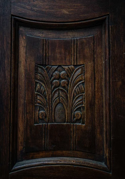 Staré Dveře Dekorem Kované Železo Tbilisi Nachází Století Gruzínská Republika — Stock fotografie