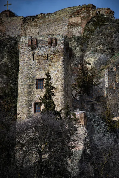 Tower Narikala Castle Old Tbilisi Georgia — Stock Photo, Image