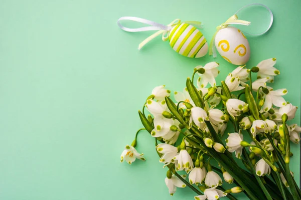 Osterferienkartenkonzept — Stockfoto