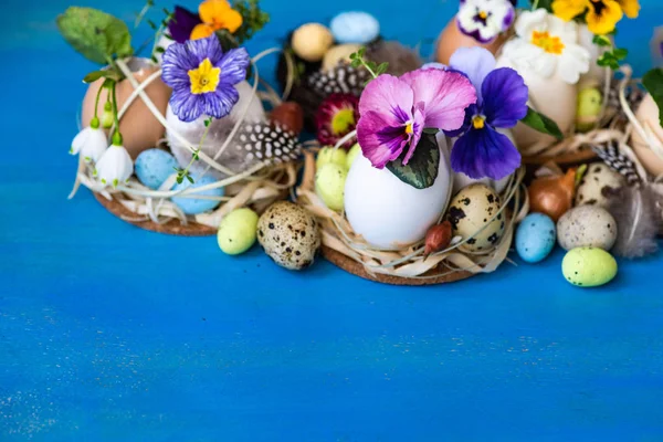 Wielkanocne wakacje karta koncepcja — Zdjęcie stockowe
