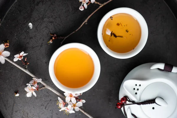 Asian style green tea concept — Stock Photo, Image