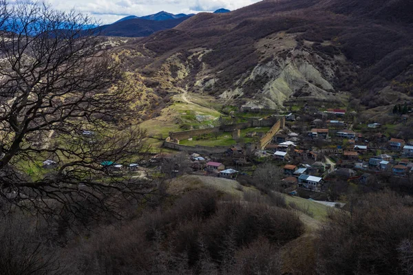 Ничбизский замок в центральной Грузии — стоковое фото