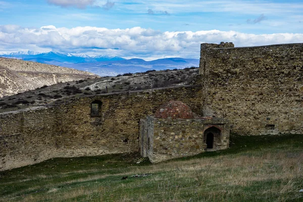 Nichbisi castle in central Georgia — Stock Photo, Image