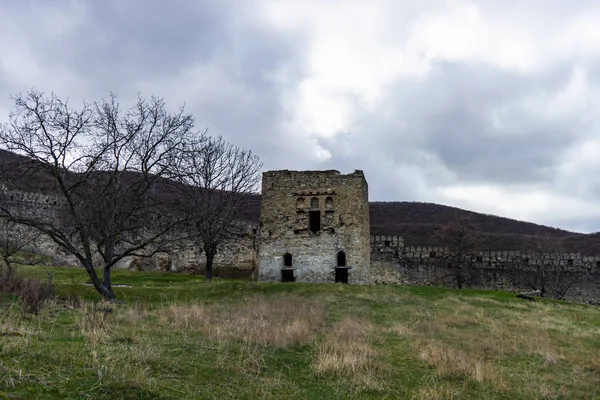 Castillo de Nichbisi en Georgia central — Foto de Stock