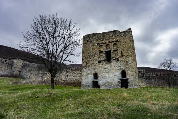 Zamek nichbisi w centralnej Gruzji — Zdjęcie stockowe