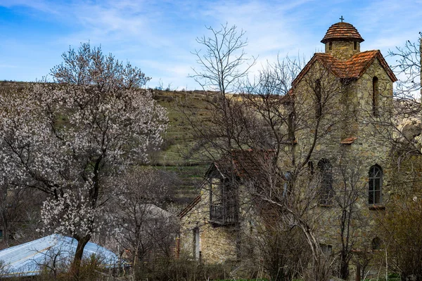 Castelo de Nichbisi, no centro da Geórgia — Fotografia de Stock