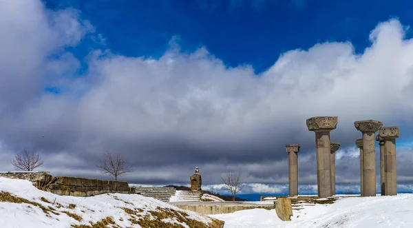 Памятник битве при Дидгори — стоковое фото