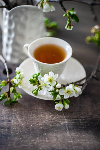 Concepto de hora del té — Foto de Stock