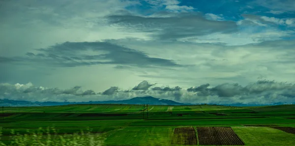 Paisagem georgiana do Cáucaso — Fotografia de Stock