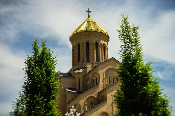 Sameba Katedrali Tiflis, Gürcistan — Stok fotoğraf