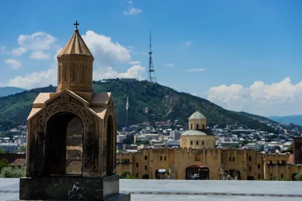 Tbiliszi városra — Stock Fotó