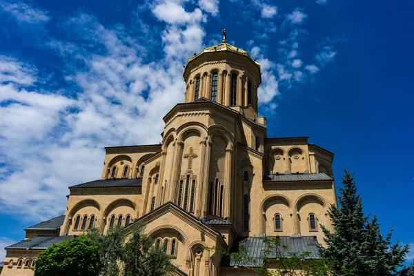 Соборі Пресвятої Трійці – Самеба, в Тбілісі, Грузія — стокове фото