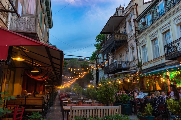 Vista al viejo Tiflis — Foto de Stock