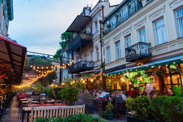 Vista al viejo Tiflis — Foto de Stock