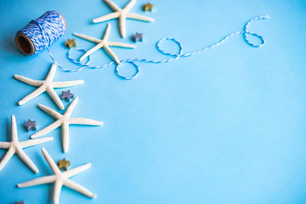 Concepto de descanso marino con estrellas de mar — Foto de Stock