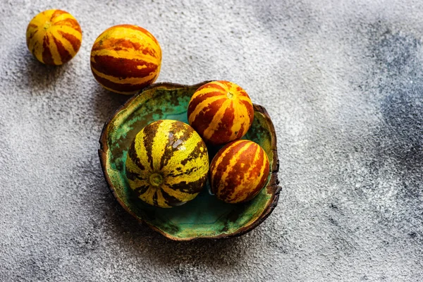 Organic mini melons — Stock Photo, Image