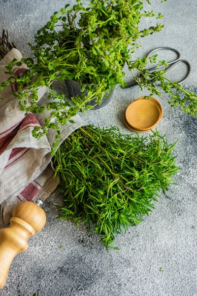 Cooking concept with herb — Stock Photo, Image