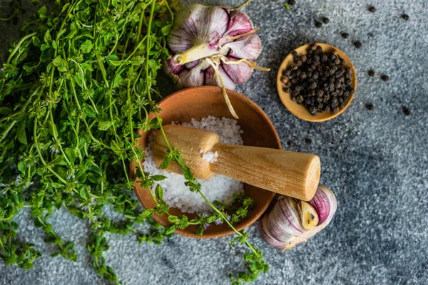 Cooking concept with herb — Stock Photo, Image