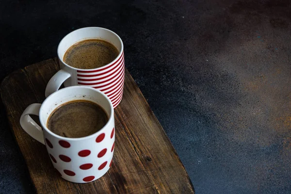 Concepto de café oscuro —  Fotos de Stock