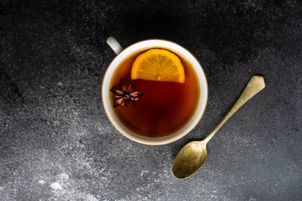 Concepto de hora del té — Foto de Stock