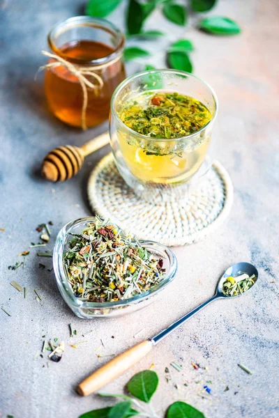 Concepto de té floral —  Fotos de Stock