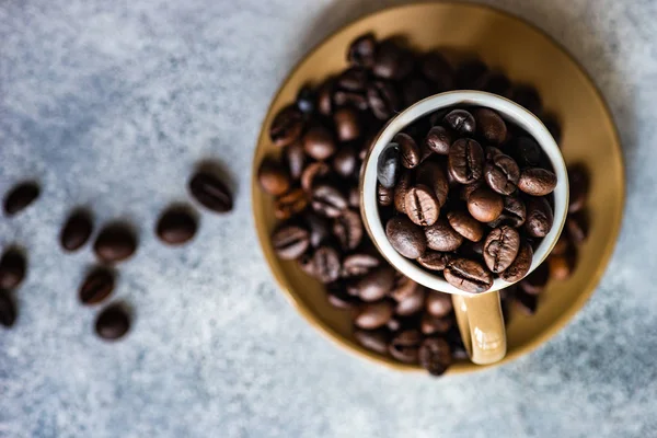 Concepto de granos de café —  Fotos de Stock