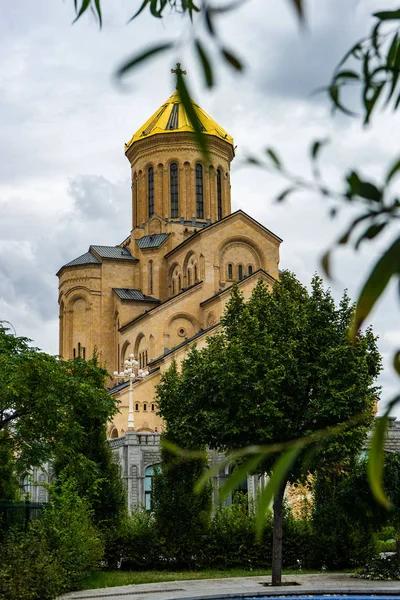 Catedral de Sameba en Tiflis, Georgia — Foto de Stock