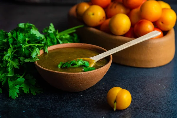 Conceito de cozinha georgiana — Fotografia de Stock