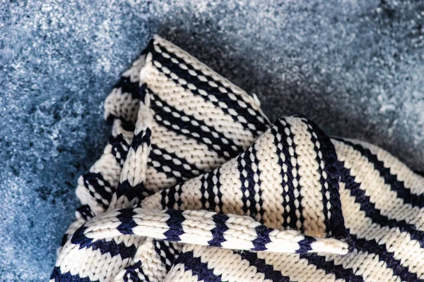 针织脱衣围巾 — 图库照片