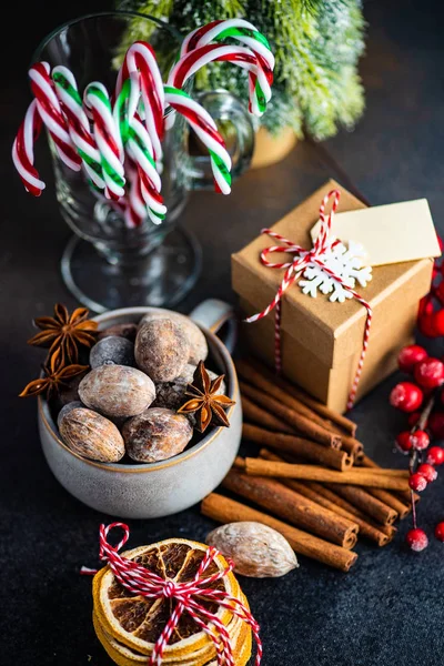 Concetto di biglietto di Natale — Foto Stock