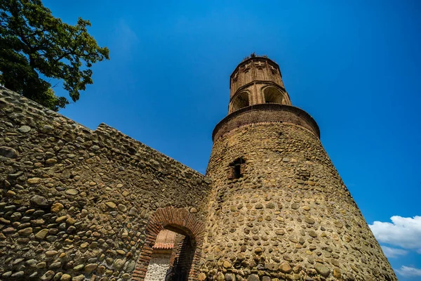 Vista General Del Casco Antiguo Sighnaghi Con Arquitectura Tradicional Georgia — Foto de Stock