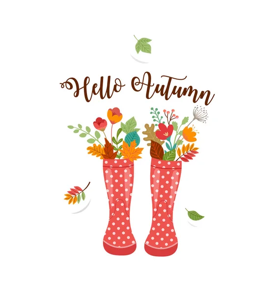 Fall boots Vector Art Stock Images Depositphotos