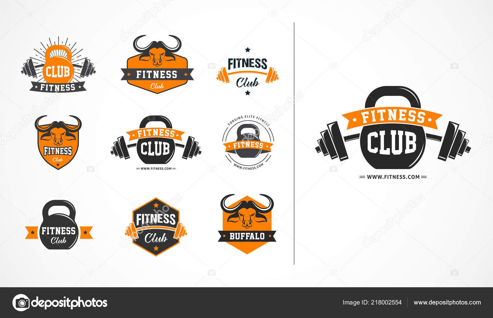 Fitness Club Or Gym Logo Emblem Icons Collections Stock Vector Image By C Marish Fitness Club Or Gym Logo Emblem Icons Collections Stock Vector Image By C Marish