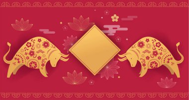 Çin yeni yılı 2021 Öküz - Çin burcu sembolü