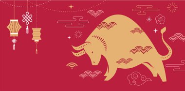 Çin yeni yılı 2021 Öküz - Çin burcu sembolü