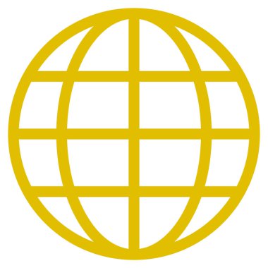 Sembol simge - kırmızı basit, izole - vektör çizim