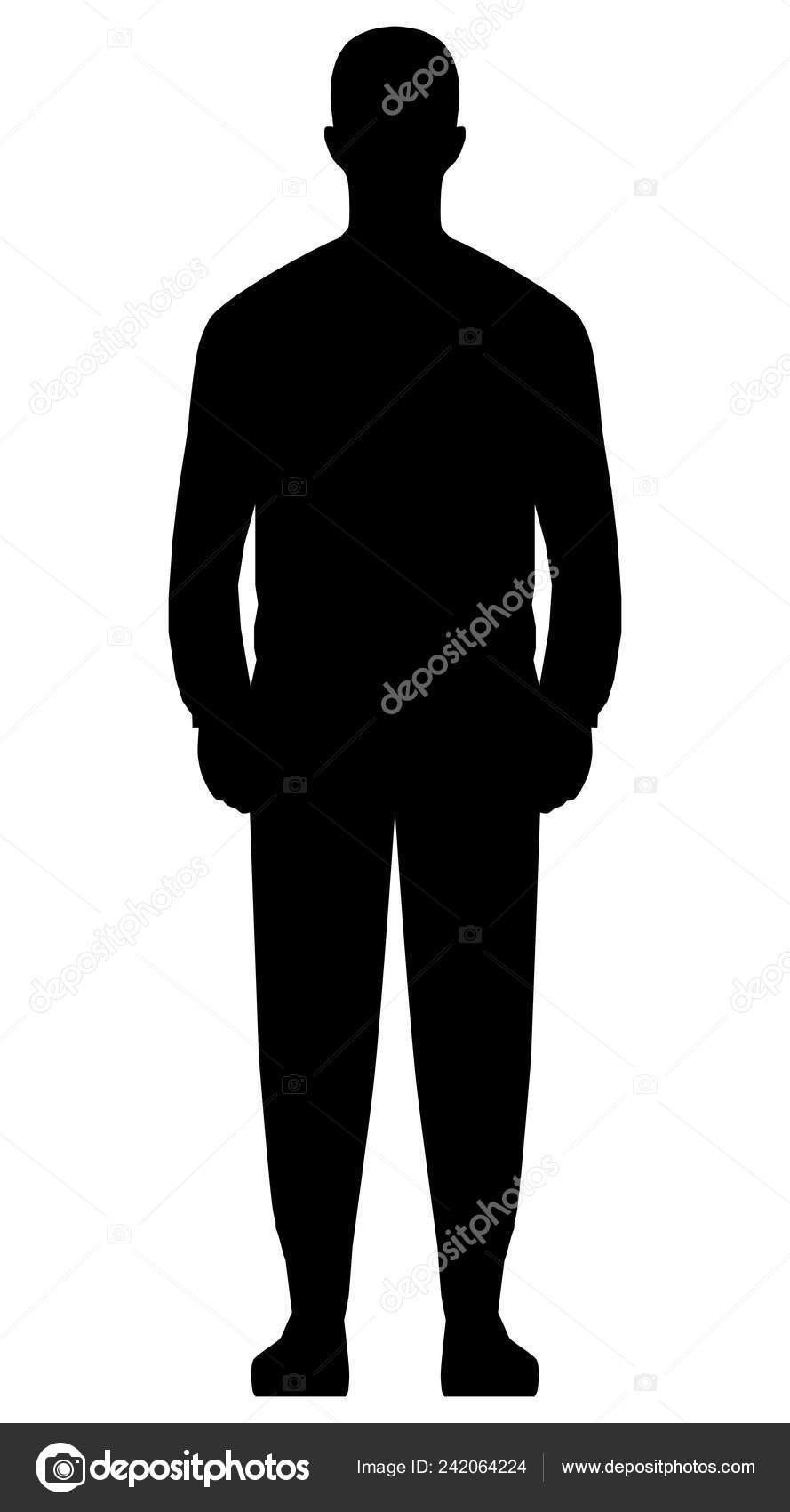 실루엣 일러스트 스톡 벡터 - ©3dvlaa 242064224, image size:889x1700