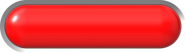 Web düğme 3d - kırmızı parlak metal çerçeve, e kolay ile gerçekçi